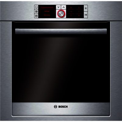 Bosch Logixx HBG78R950B Built In Single Multi-function ActiveClean Oven in Brushed Steel Bosch Logixx HBG78R950B Built In Single Multi-function ActiveClean Oven in Brushed Steel